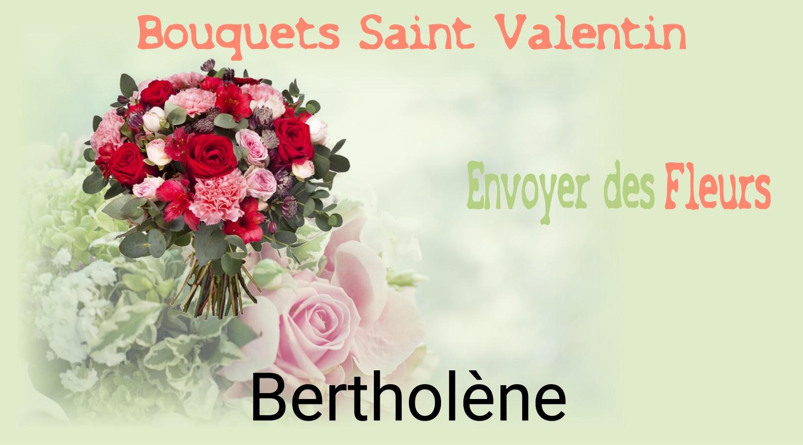 Roses de Saint-Valentin livrées à Bertholène